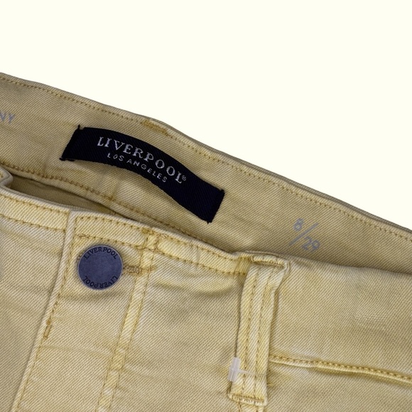 Liverpool Yellow Women Jeggings - Picture 5 of 12